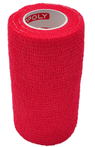 Imagen de Vendaje elástico autoadhesivo 10 cm - Rojo