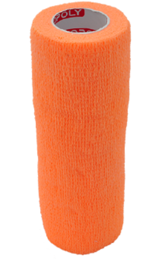 Imagen de Vendaje elástico autoadhesivo 15 cm - Naranja
