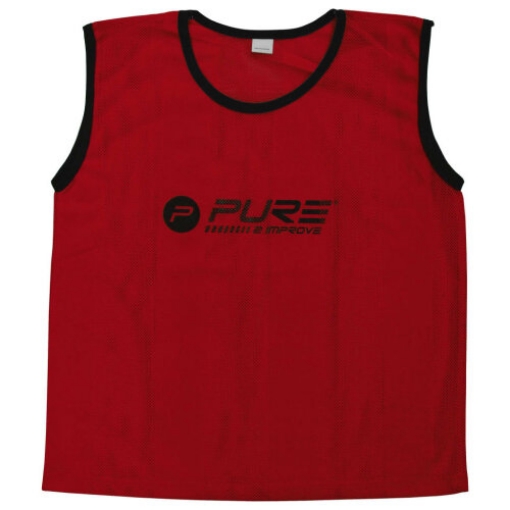 Imagen de Conjunto de tops de entrenamiento junior - 4 piezas, rojo, P2I