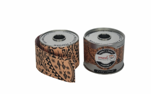 Imagen de CINTA DINÁMICA NEGRO TATUAJE 5cm x 5m