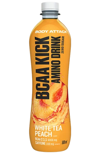 Imagen de BCAA KICK Té Blanco Melocotón - 500ml Body Attack