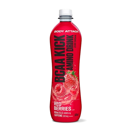 Imagen de BCAA KICK Bayas Rojas - 500ml Body Attack