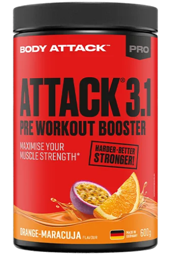 Imagen de ATTACK 3.1 600G - Grosella Negra BODY ATTACK