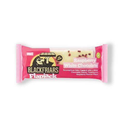 Imagen de Barra energética FlapJack - 90g Frambuesa y Chocolate Blanco