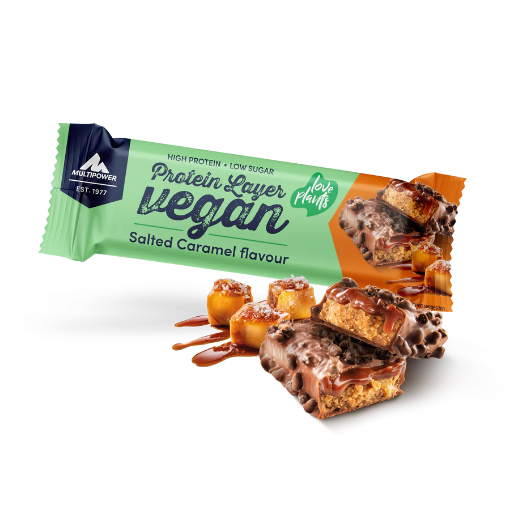Imagen de Barra Proteica Vegana 55g - Caramelo Salado