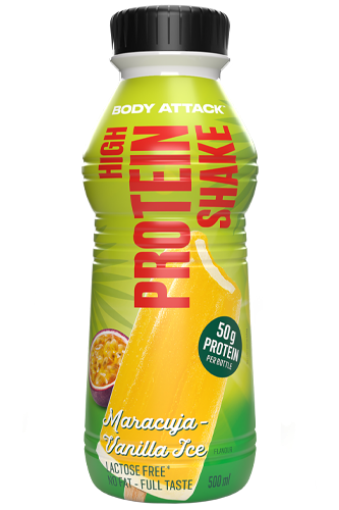 Imagen de High Protein Shake - Maracuyá y helado de vainilla 500ml