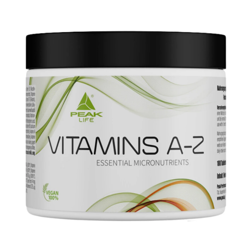Imagen de Multivitaminas A/Z 180 Tabletas - Peak