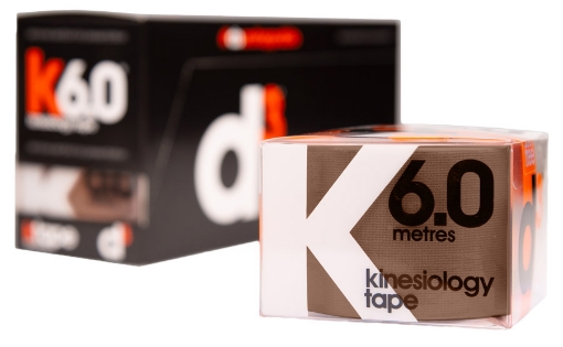 Imagen de K6.0 Cinta Kinesiológica Marrón 5cm x 6m - d3Tape