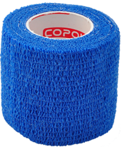 Imagen de Vendaje elástico autoadhesivo 5 cm - Azul Claro