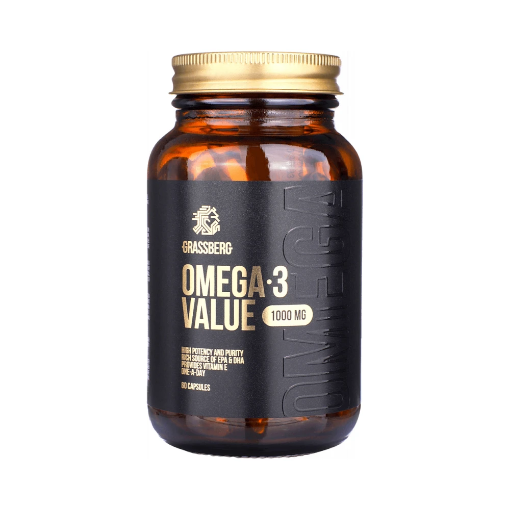 Imagen de Grassberg Omega 3 Value 1000mg 60caps - Naskor