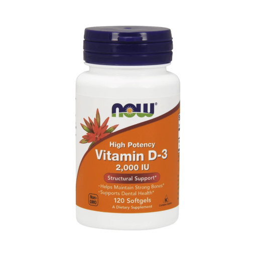 Imagen de Vitamina D3 2000UI (120 cápsulas) - Naskor
