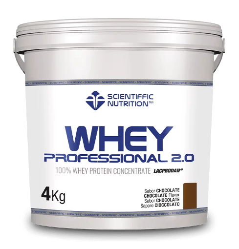 Imagen de Proteína de suero Professional 2.0 - 4Kg Chocolate - Scientiffic Nutrition