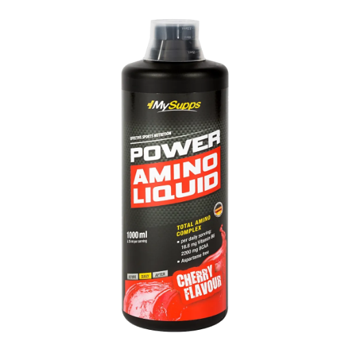 Imagen de My Supps Power Amino Líquido - 1L Cereza - Body Attack