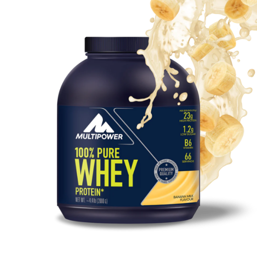 Imagen de 100% Pure Whey Protein - 2000g Plátano y Leche MPower