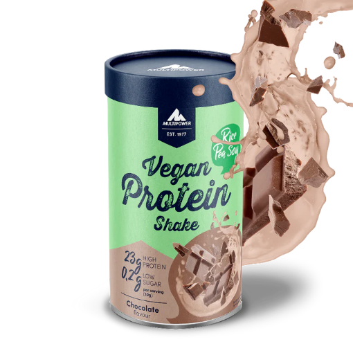 Imagen de Batido de Proteínas Vegano 420g - Chocolate MultiPower