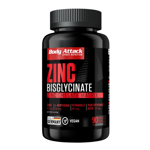 Imagen de Zinc Bisglycinate  (90 Cápsulas) Body Attack