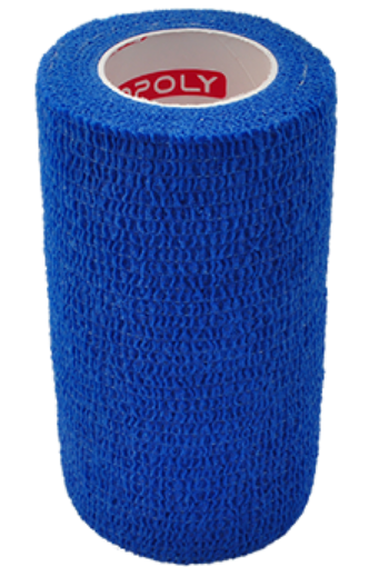 Imagen de Vendaje elástico autoadhesivo de 10 cm – Azul claro