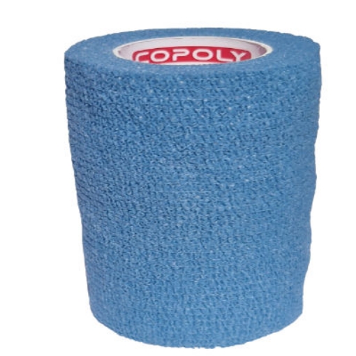 Imagen de Venda autoadhesiva Copoly 7,5 cm x 4,5 m - Azul azur