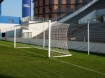 Imagen de Portería fija de fútbol con postes traseros para red 7,32 x 2,44 m – P5907
