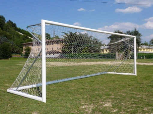 Imagen de Portería móvil de fútbol de aluminio 7,32 x 2,44 m – P5900
