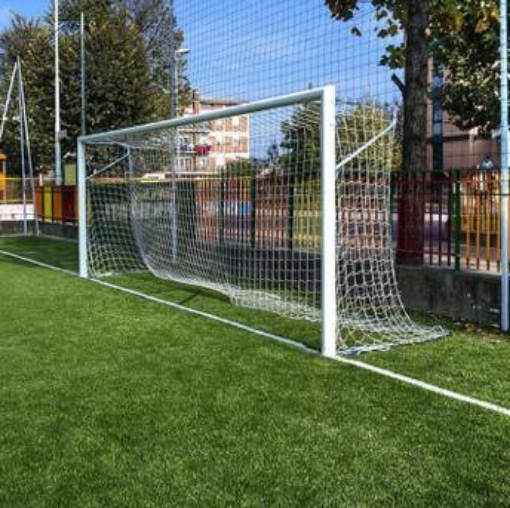 Imagen de Portería fija de fútbol de aluminio 5 x 2 m – P5922
