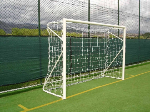Imagen de Poarta Fotbal Oțel 4x2 m, fixa cu mansoane incluse