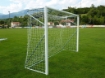 Imagen de Poarta Futsal Aluminiu 3x2 m, independenta, cu colturi sudate si suporturi rabatabile pentru plasa