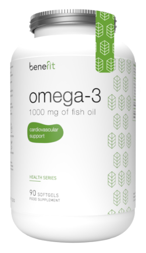 Imagen de Omega 3 Ulei de Peste 1000mg - 90 Caps Benefit