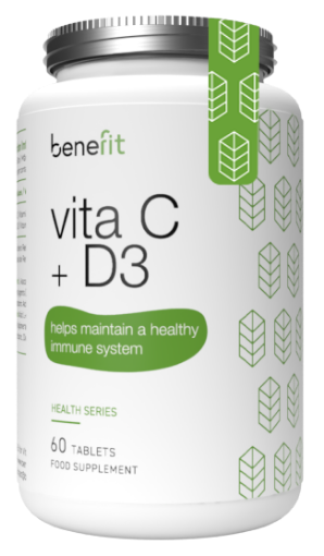 Imagen de Vitamina C + D3 - 60 Tabs Benefit