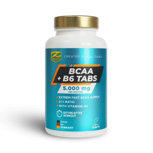 Imagen de CÁPSULAS DE BCAA + B6 - 120 UNIDADES