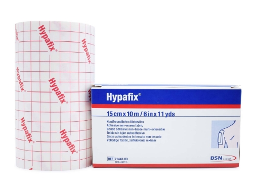 Imagen de HYPAFIX BSN 15cm x 10m - cinta adhesiva de fijación para apósitos