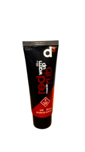 Imagen de Crema calentadora Red Rub 60ml - D3Tape