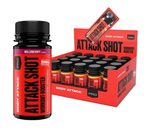 Imagen de ATTACK SHOTS 20 x 60ml  - Baya salvaje