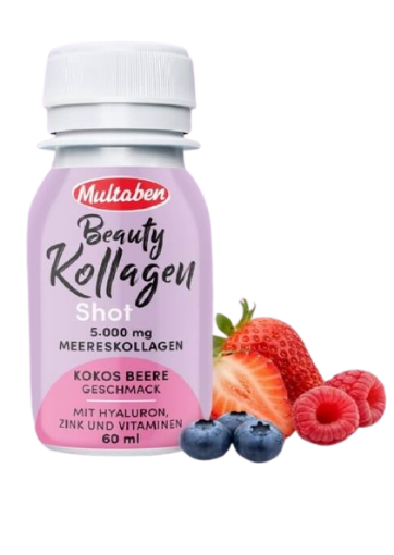 Imagen de Beauty Colagen Shot 60ml Cocos si Fructe de padure- Multaben 