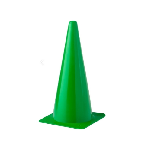 Imagen de Cono de entrenamiento de plástico 38 cm - Verde