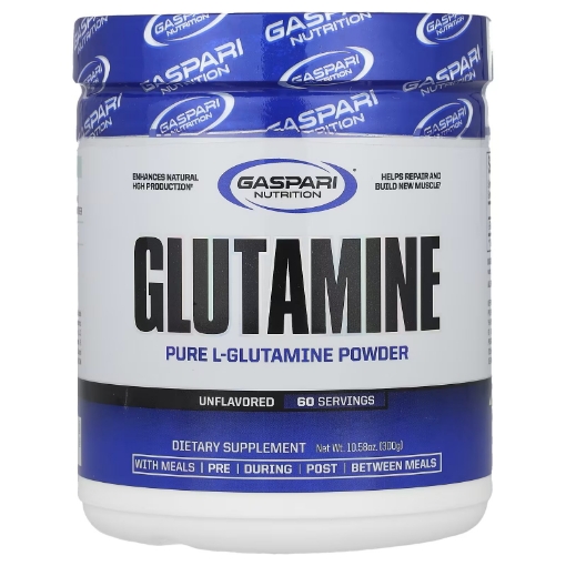 Imagen de Glutamina en polvo 300 g Gaspari Nutrition