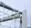 Imagen de Portería móvil de fútbol de aluminio 6 × 2 m — Ø80 mm con red incluida — VI 6033