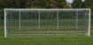 Imagen de Portería móvil de fútbol de aluminio 6 × 2 m — Ø80 mm con red incluida — VI 6033