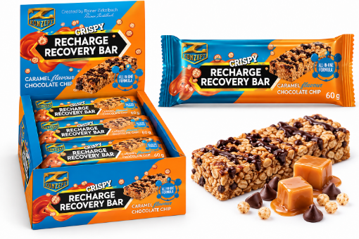 Imagen de Recharge Recovery Bar Z-Konzept – 60 g, Caramel Chocolate Chip